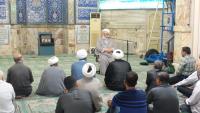 حضور رئیس مرکز رسیدگی به امور مساجد، در مسجد امام حسن عسگری (ع) برای رفع موانع برقرار