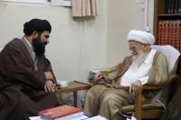دیدار رئیس مرکز رسیدگی به امور مساجد بامراجع عظام تقلید