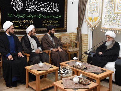 دیدار رئیس مرکز رسیدگی به امور مساجد بامراجع عظام تقلید