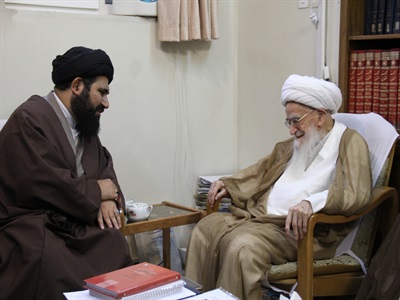 دیدار رئیس مرکز رسیدگی به امور مساجد بامراجع عظام تقلید
