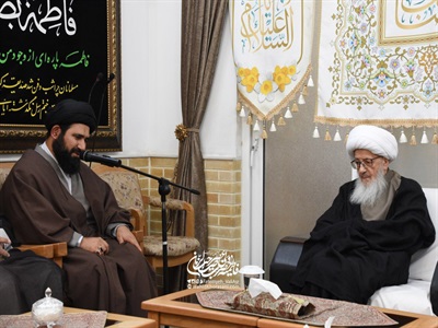 دیدار رئیس مرکز رسیدگی به امور مساجد بامراجع عظام تقلید