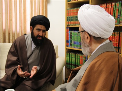 دیدار رئیس مرکز رسیدگی به امور مساجد بامراجع عظام تقلید در قم