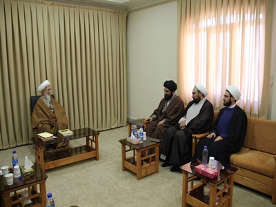 دیدار رئیس مرکز رسیدگی به امور مساجد بامراجع عظام تقلید