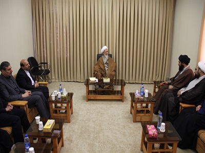 دیدار رئیس مرکز رسیدگی به امور مساجد بامراجع عظام تقلید