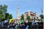 Hundreds call for Hagia Sophia to be converted into mosque in Istanbul rally