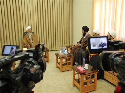 دیدار رئیس مرکز رسیدگی به امور مساجد بامراجع عظام تقلید